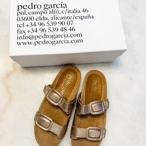 New in box Pedro Garcia sandals size 8